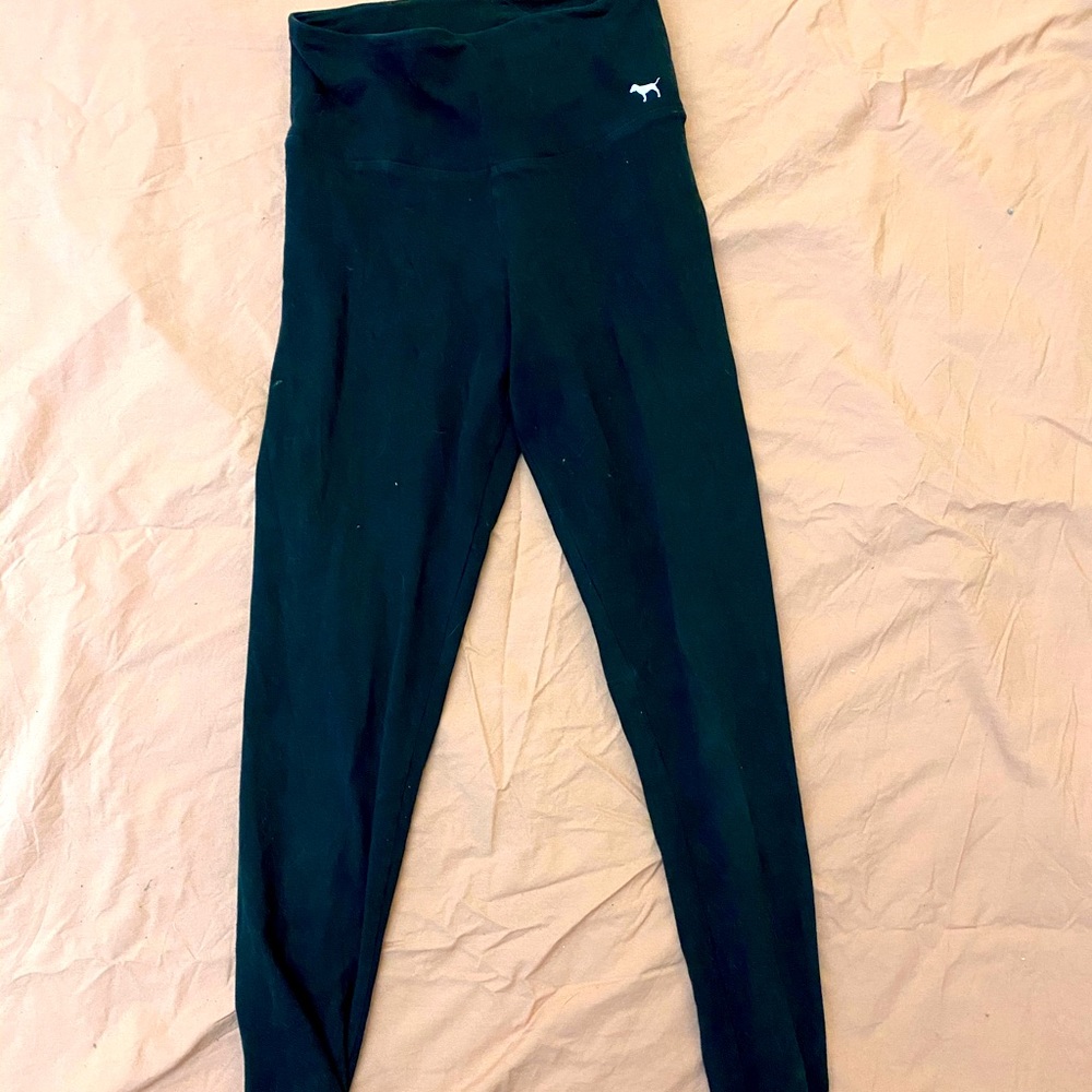 PINK Black Yoga Pants